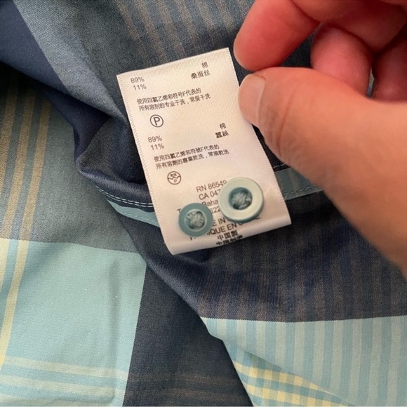 Tommy Bahama Mens Shirt Button Down Plaid
Blue Size S - Picture 5 of 6